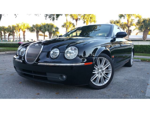 Jaguar : S-Type NAVIGATION NAVI ***BLUETOOTH *** FLORIDA CAR *** BLACK *** HEATED SEATS
