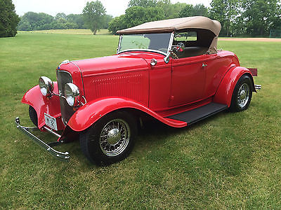 Ford : Other Fiberglass/Stainless Steel 1932 ford roadster hot rod