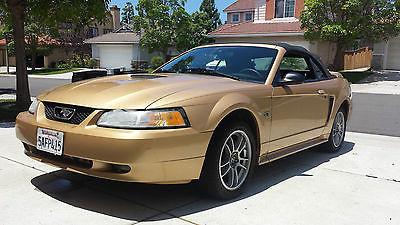 Ford : Mustang GT Premium  Well-maintained Gold 2000 Mustang GT Premium Convertible w/ 80,000 miles