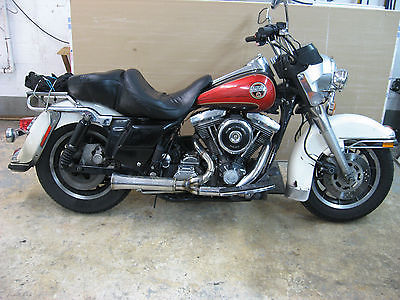 Harley-Davidson : Touring 1994 harley flh electra glide sport police dirty rust scraps dents