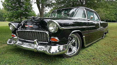 Chevrolet : Bel Air/150/210 RESTOMOD ROTISSERIE LS6 CUSTOM CHASSIS INDEPENDENT REAREND AIR RIDE LEATHER SHOW QUALITY