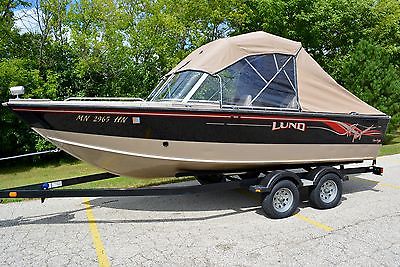 Lund Tyee 1950 NEVER FISHED w/4.3 Fuel Injected 4-Stroke V6 GM. RARE OPPORTUNITY