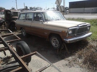 Jeep : Wagoneer Limited Sport Utility 4-Door 1979 jeep wagoneer awd