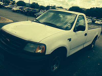 Ford : F-150 XLT Standard Cab Pickup 2-Door 2003 ford f 150 v 8 white pcikup truck 2 door