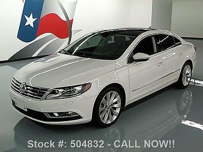 Volkswagen : CC VR6 LUX SUNROOF NAV REAR CAM 2013 volkswagen cc vr 6 lux sunroof nav rear cam 39 k mi 504832 texas direct auto