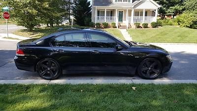 BMW : 7-Series Sport 2006 bmw 750 i sport 61 k immaculate dealer maintained new tires blk blk