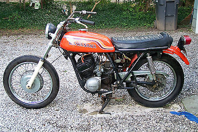 Kawasaki : Other 1972 kawasaki 500 h 1 with ceriani front forks and head light ears