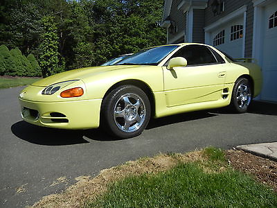 Mitsubishi : 3000GT SL Coupe 2-Door 1994 mitsubishi 3000 gt sl coupe pearl yellow less than 65 k low miles