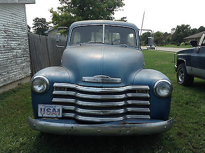 Chevrolet : C/K Pickup 1500 1947 chevy 1 2 ton truck 5 window 216 4 speed