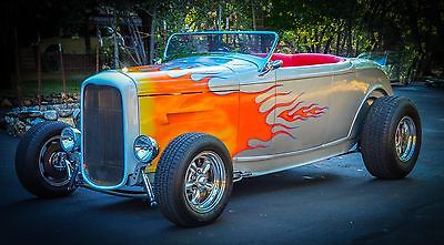 Ford : Other Ford Roadster All Steel Custom Street Rod 1932 ford roadster 1 owner custom street rod
