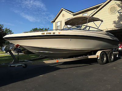 1999 Crownline bowrider 225 with trailer