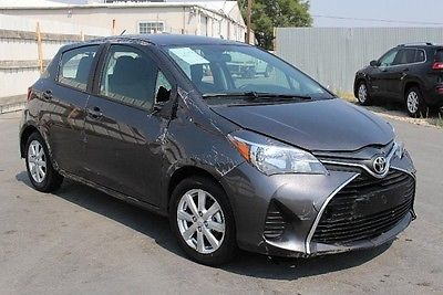Toyota : Yaris LE 2015 toyota yaris le wrecked damaged project priced to sell wont last l k