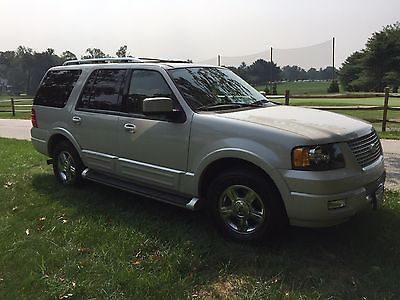 Ford : Expedition Limited Sport Utility 4-Door Limited, Loaded, Leather, Sunroof, Heated Seats,4WD,DVD