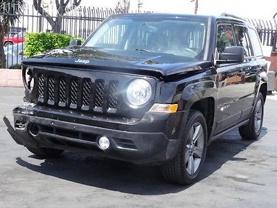 Jeep : Patriot Altitude 2014 jeep patriot altitude wrecked damaged save project repairable salvage