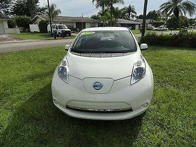 Nissan : Leaf S 2013 nissan leaf full factory warranty one owner clean car fax report low miles