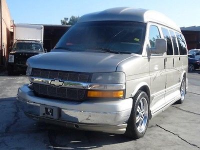 Chevrolet : Express 1500 Cargo 2003 chevrolet express 1500 cargo repairable salvage wrecked damaged fixable