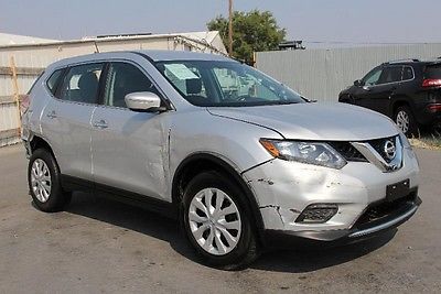 Nissan : Rogue S AWD 2014 nissan rogue s awd rebuilder project damaged salvage wrecked save fixable