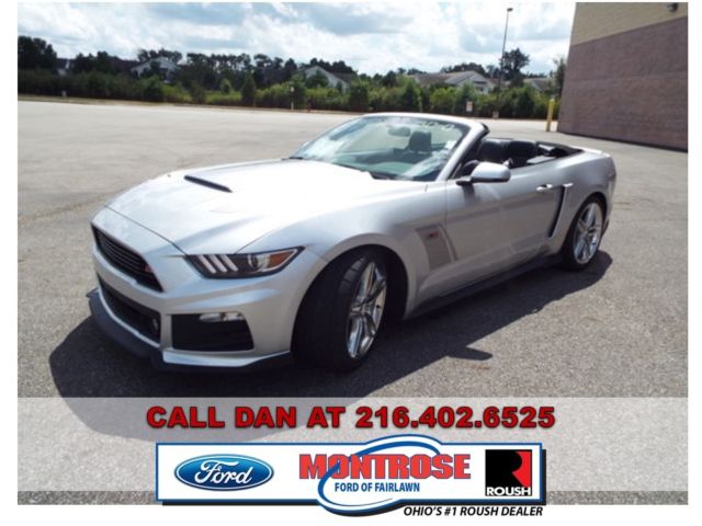 Ford : Mustang ROUSH RS3 2015 roush mustang auto rs 3 stage 3 670 hp convertible gt premium nav leather