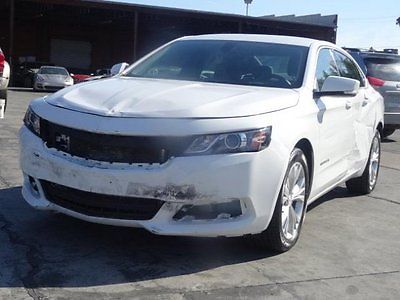 Chevrolet : Impala LT 2015 chevrolet impala lt wrecked damaged loaded low miles wont last l k