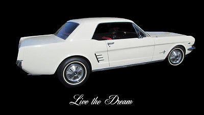Ford : Mustang Base 2 door coupe 1966 mustang coupe