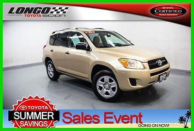 Toyota : RAV4 4WD 4dr 4-cyl 4-Speed Automatic Certified 2011 4 wd 4 dr 4 cyl 4 speed automatic used certified 2.5 l i 4 16 v automatic suv