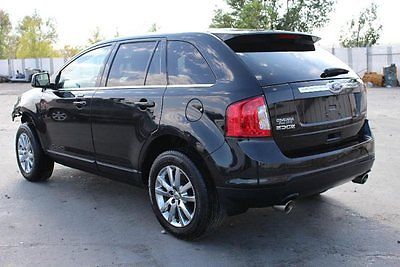 Ford : Edge Limited AWD 2011 ford edge limited awd damaged wrecked rebuilder loaded options leather