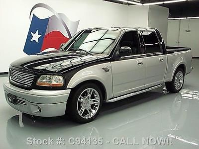 Ford : F-150 CREW HARLEY-DAVIDSON SUPERCHARGED 2003 ford f 150 crew harley davidson supercharged 74 k mi c 94135 texas direct