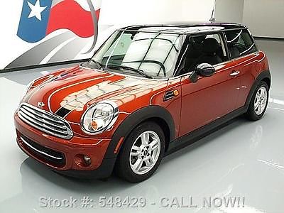 Mini : Cooper AUTO PANO SUNROOF SPICE ORANGE 2013 mini cooper auto pano sunroof spice orange 23 k mi 548429 texas direct auto