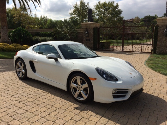 Porsche : Cayman Base Coupe 2-Door 2014 porsche cayman 1 owner like new 8 k miles save thousands