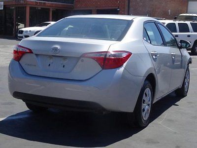 Toyota : Corolla LE 2014 toyota corolla l damaged project salvage wrecked save export welcome