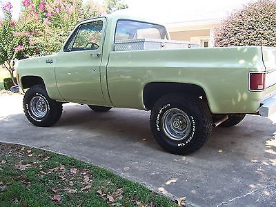 Chevrolet : C-10 DELUXE STUNNING 1973 CHEVROLET C10 4X4 WINCH AND PTO HOT ROD