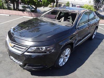 Chevrolet : Impala LTZ 2015 chevrolet impala ltz repairable salvage wrecked damaged fixable project