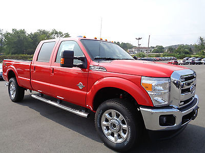 Ford : F-350 F-350 Crew Powerstroke Diesel 4x4 Long Bed 6.7L Re New 2016 F350 Crew Cab 4WD Lariat Ultimate 8 Foot Bed Nav Leather Sunroof 4x4