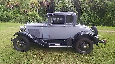 Ford : Model A Model Aa Business Coupe 1930 model a ford coupe stock old school hotrod v 6