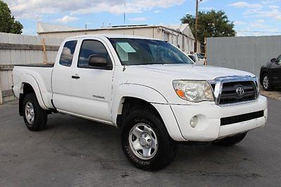 Toyota : Tacoma Access Cab V6 4WD 2007 toyota tacoma access cab 4 wd damaged rebuilder priced to sell wont last
