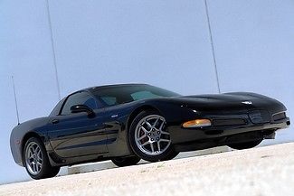 Chevrolet : Corvette Z06 / Z-06 50 th anniversary texas car 6 speed heads up bose only 35 k miles nice