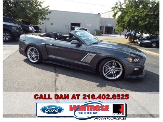 Ford : Mustang Roush RS3 2015 roush stage 3 mustang convertible premium gt 670 hp nav 20 s supercharged