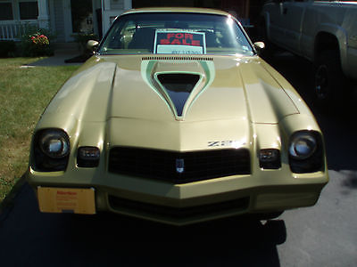 Chevrolet : Camaro Z28 1979 chevrolet camaro z 28 350 cid automatic with 6 675 original documented miles