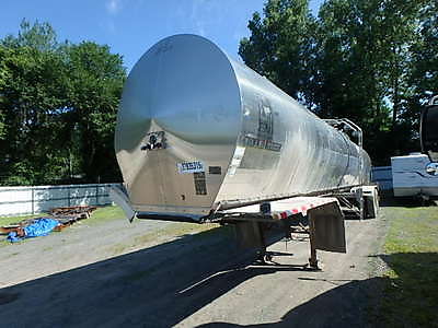 2007 Trencar Milk Tanker Stainless Steel Fixable Rollover Can deliver