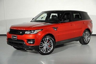 Land Rover : Range Rover Sport Supercharged NAV Climate Package Meridian Sound Pano roof Rear Entertainment