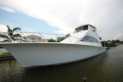 Ocean Yachts 56 Enclosed Bridge Sportfish**Caterpillar 800 HP Diesels**Mint