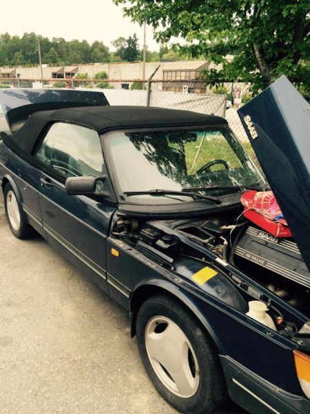 1992 Saab 900s Convertible