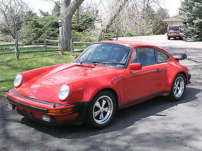 Porsche : 930 Turbo U.S. Model-Enthusiast owned and well cared for-Never damaged-Adult Owned