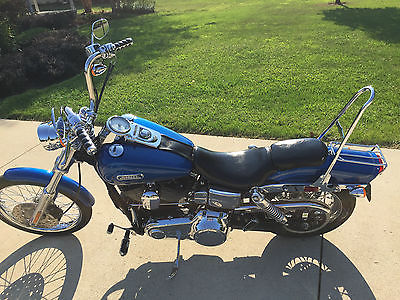 Harley-Davidson : Dyna 2007 pacific blue pearl wide glide