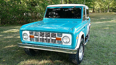 Ford : Bronco Regular 1970 ford bronco