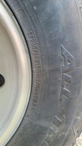 F250 wheels and tires for sale, 2