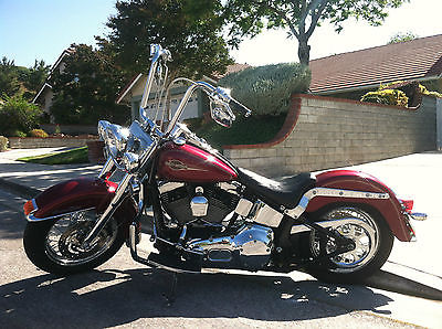 Harley-Davidson : Softail Sunglo Red Heritage Softail Classic