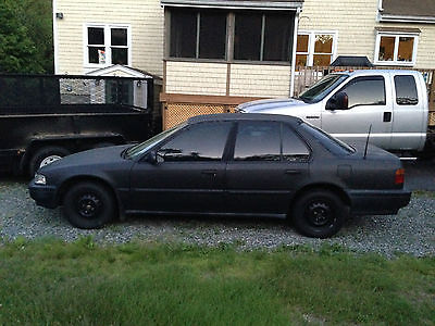 Honda : Accord DX Sedan 4-Door 1990 honda accord 116 000 original miles adult owned 2 nd owner low mileage