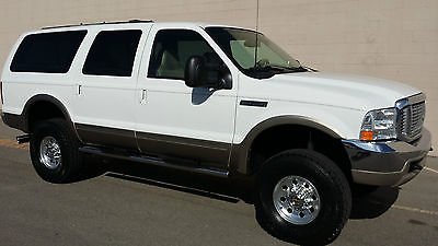 Ford : Excursion Limited Sport Utility 4-Door CLEAN 6 SPEED MANUAL 2000 EXCURSION LIMITED 4X4 7.3L POWERSTROKE TURBO DIESEL
