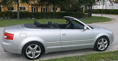 Audi : A4 2005 audi a 4 3.0 cabrio convertible 87 k miles florida car no accidents warranty